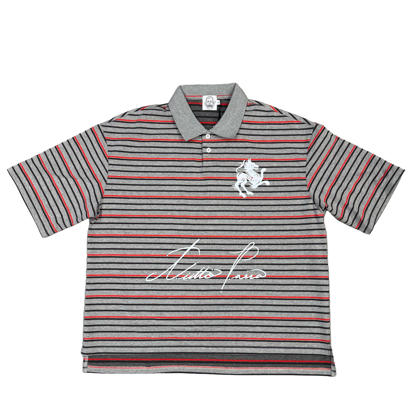 Dinner, Striped Boxy Polo