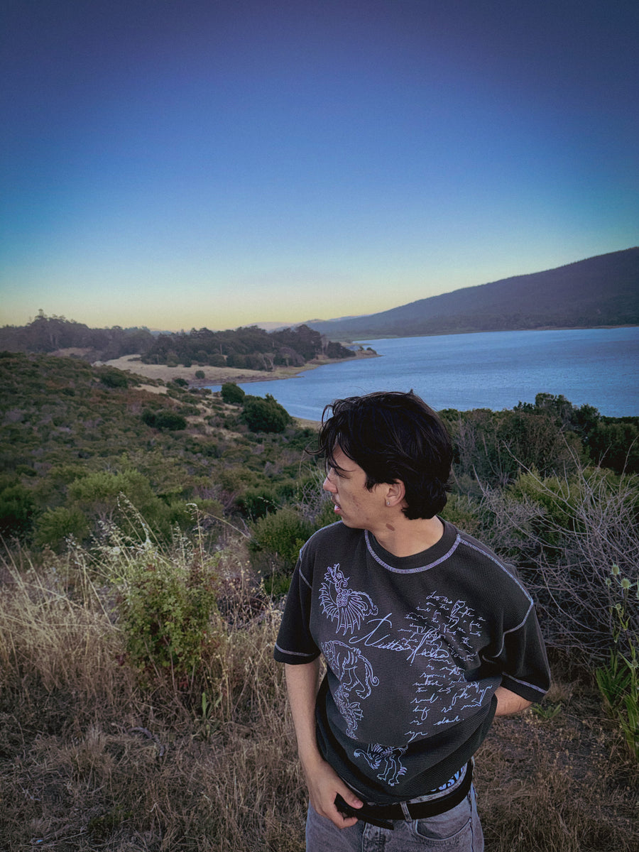 Region, SunFade Waffle Tee