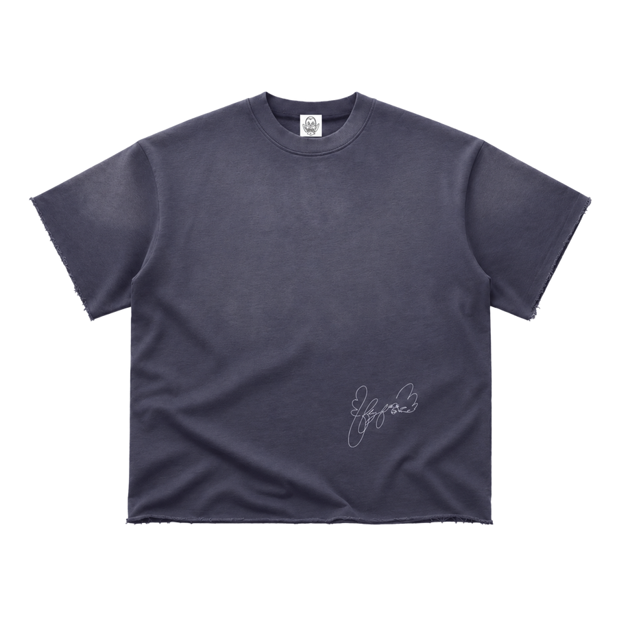 Sig, SunFade Raw Edge Tee