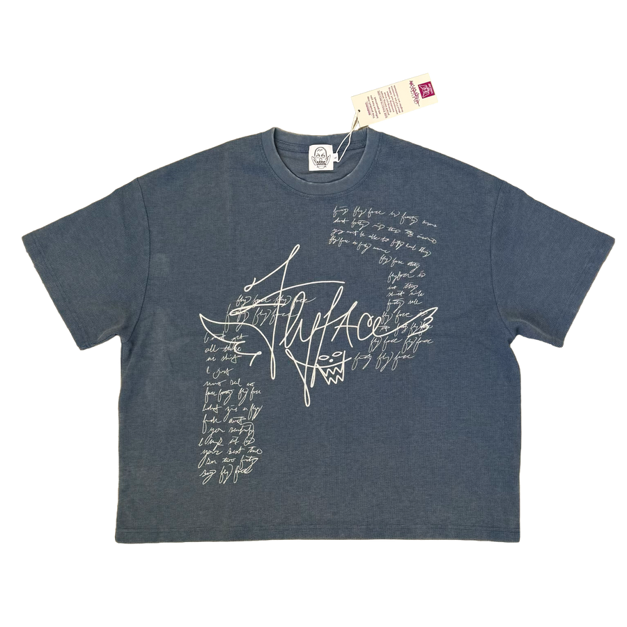 Breeze, Vintage SunFade Waffle Raw Tee & Shorts