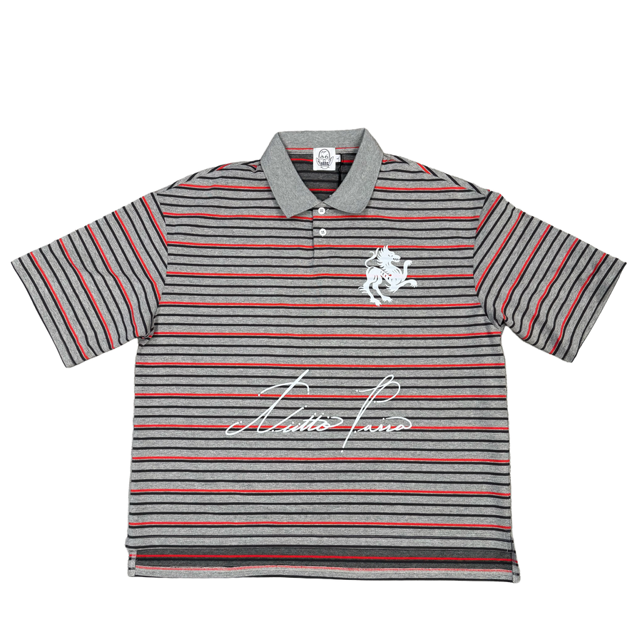 Dinner, Striped Boxy Polo
