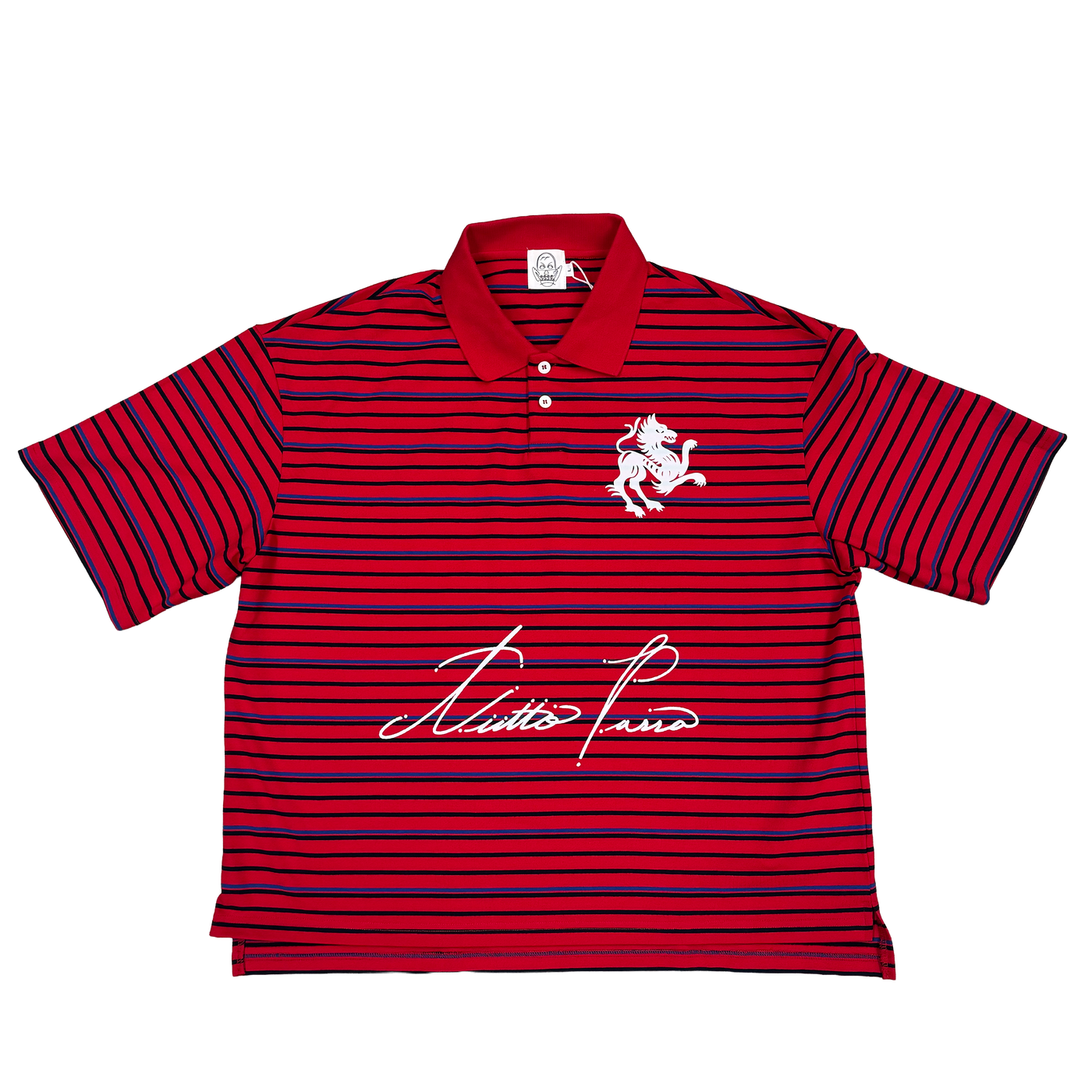 Dinner, Striped Boxy Polo