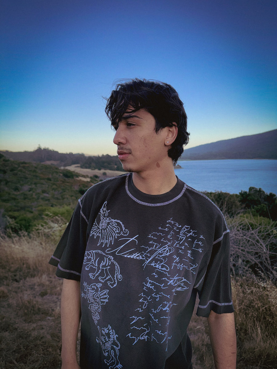 Region, SunFade Waffle Tee