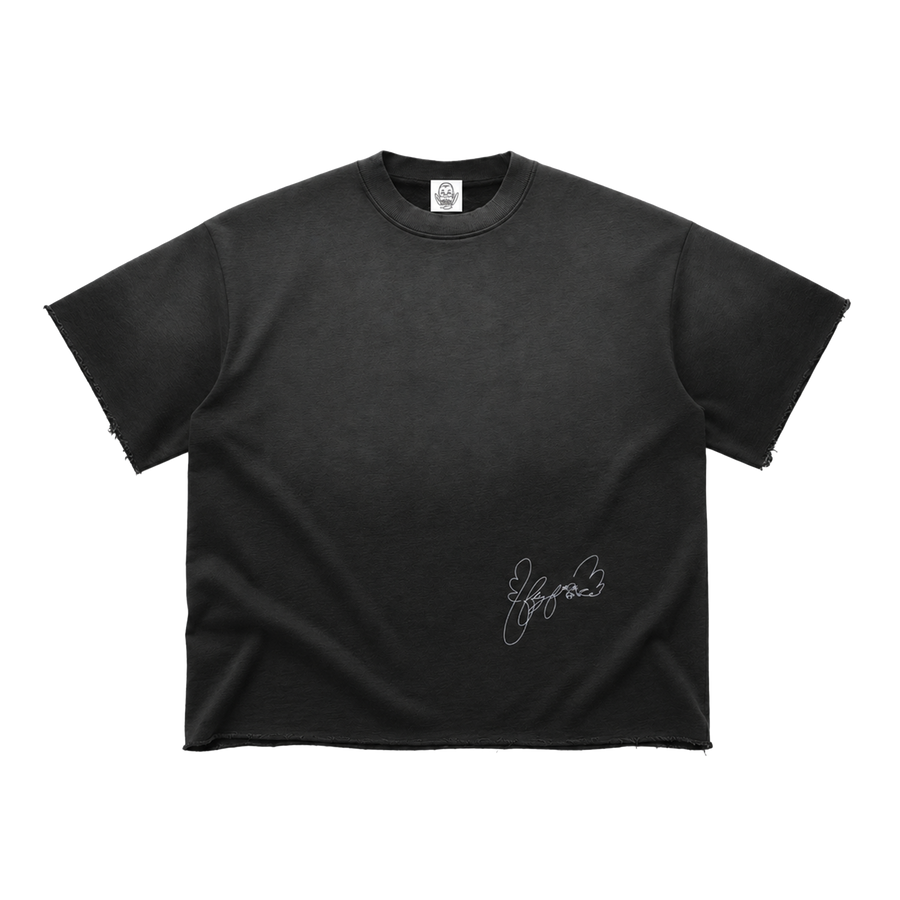 Sig, SunFade Raw Edge Tee