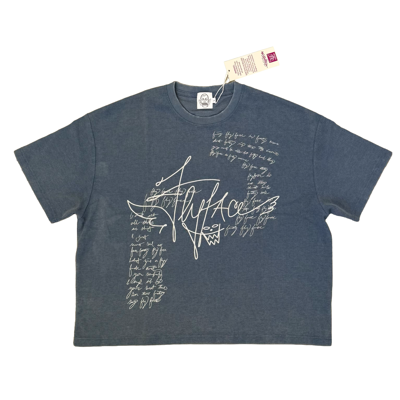 Breeze, Vintage SunFade Waffle Raw Tee & Shorts