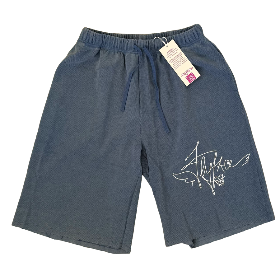 Breeze, Vintage SunFade Waffle Raw Tee & Shorts