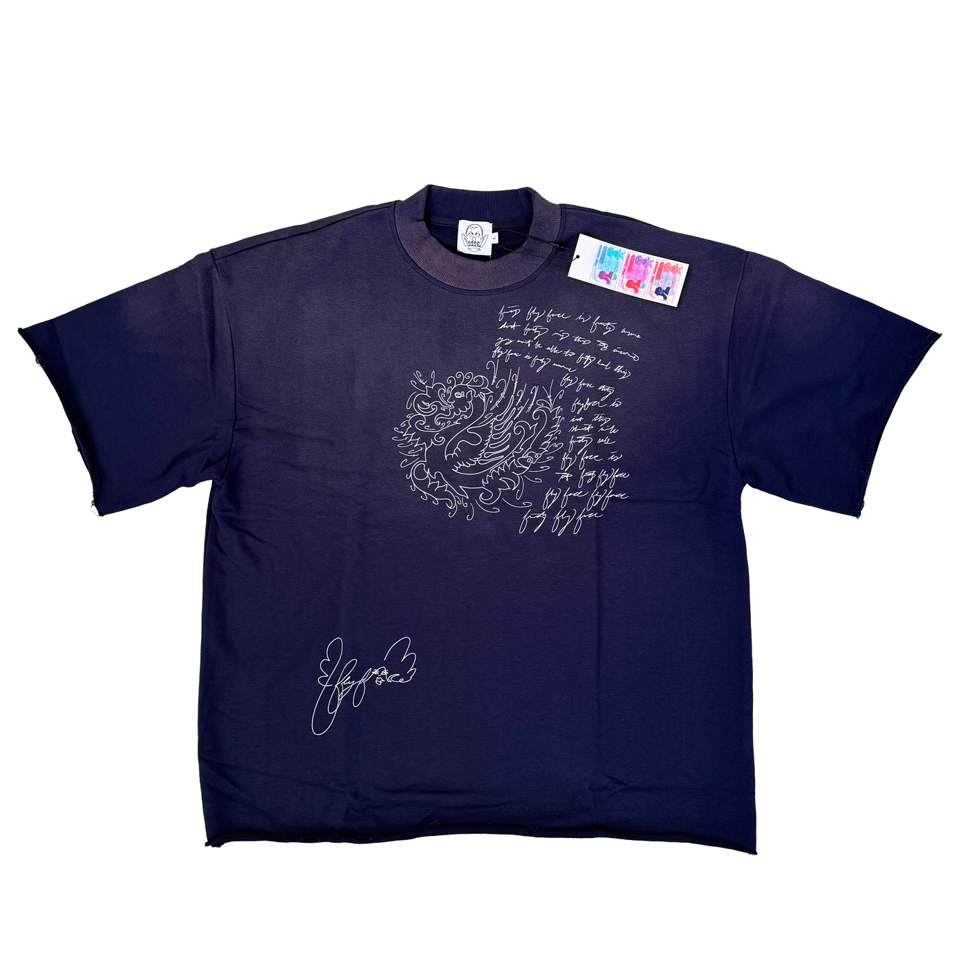 Deruta, SunFade Raw Edge Tee